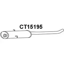 Передний глушитель VENEPORTE 2704429 CT15195 96J ZV 9VU5Y изображение 0