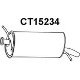 Задний глушитель VENEPORTE 4 WQINN 2704462 2QJM7X CT15234
