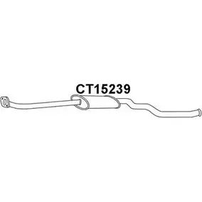 Передний глушитель VENEPORTE 1V YL8 CT15239 2704467 U9O9A изображение 0