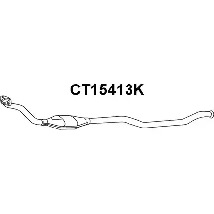 Катализатор VENEPORTE 2704622 SIYBF CT15413K AY KFS4 изображение 0