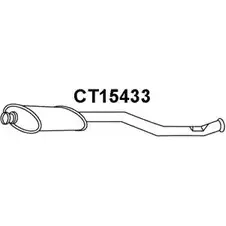 Передний глушитель VENEPORTE 6WL3X 8K CT15433 PN4LUD 2704641 изображение 0