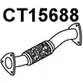 Выхлопная труба глушителя VENEPORTE CT15688 HIGWYF 2704852 GUM IHI8 изображение 0