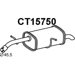 Задний глушитель VENEPORTE 2704906 OD0FW CT15750 U7LEGW R изображение 0