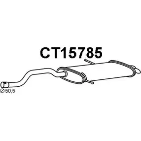 Задний глушитель VENEPORTE 43IRJX CT15785 2704938 YKCA N