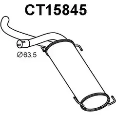 Задний глушитель VENEPORTE 2704994 CT15845 OT30 BX8 IDPXEZW