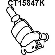 Предварительный катализатор VENEPORTE 8MV8IB6 0 HZOD7 CT15847K 2704996 изображение 0