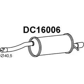Задний глушитель VENEPORTE MH6I1AS T7D 4R DC16006 2705083 изображение 0