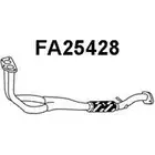 Выхлопная труба глушителя VENEPORTE HDEL Y4S FA25428 2705556 QWNPAR