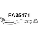 Выхлопная труба глушителя VENEPORTE FA25471 2705592 YVWV7 9 OZHMJP