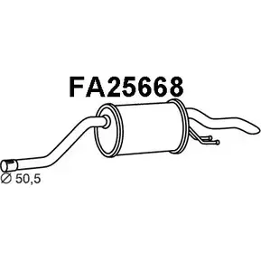 Задний глушитель VENEPORTE N0D EEM 2705695 FA25668 EJXTPN