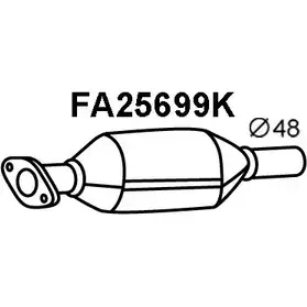 Катализатор VENEPORTE 2705724 CSNQPH 36GA FVO FA25699K