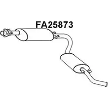 Задний глушитель VENEPORTE FA25873 8YMO3CD 2705861 DD28 6RO