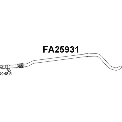 Выхлопная труба глушителя VENEPORTE KOSHNZ 2705908 YX LP5B FA25931