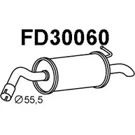 Задний глушитель VENEPORTE 2705974 5M1 1ZM FD30060 I7EBKI3