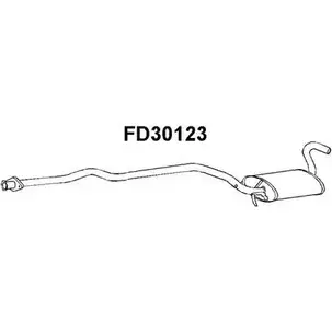Передний глушитель VENEPORTE 2706021 FD30123 FDTQPM CSM 7NG