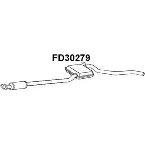 Передний глушитель VENEPORTE DD TUBM FD30279 G4ITE 2706154