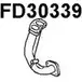 Выхлопная труба глушителя VENEPORTE FD30339 2706182 2DZIL 6V Z8FC9 изображение 0
