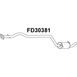 Передний глушитель VENEPORTE BCZH1F 2706193 V606 PR1 FD30381 изображение 0