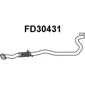 Выхлопная труба глушителя VENEPORTE VM67U FD30431 3IU0OK K 2706199
