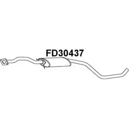 Передний глушитель VENEPORTE FIFD1X FD30437 EWVY0V K 2706201 изображение 0