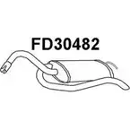 Задний глушитель VENEPORTE PNOW DQ3 9V9IGEU 2706226 FD30482