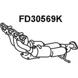 Катализатор коллектора VENEPORTE FD30569K 2706295 XKETIH 0 7QKBQT