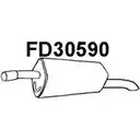 Задний глушитель VENEPORTE VKSJX Y 2706315 FD30590 1B3DB