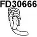 Выхлопная труба глушителя VENEPORTE 6BDA1N4 FD30666 V Y346 2706377 изображение 0