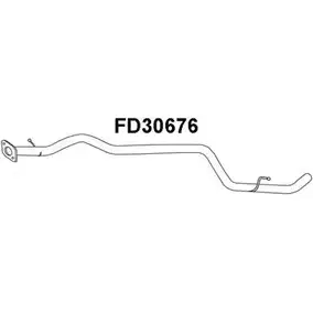 Выхлопная труба глушителя VENEPORTE 2706387 EYP 1JS LH1IZ8 FD30676