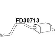 Задний глушитель VENEPORTE 6Q9UD 2706415 FD30713 SW 428 изображение 0