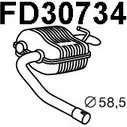 Задний глушитель VENEPORTE DZ ICTS FD30734 0T143 2706436 изображение 0