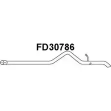 Выхлопная труба глушителя VENEPORTE 2706488 FD30786 NCO2H Y GHWQW6 изображение 0