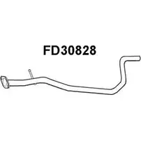 Выхлопная труба глушителя VENEPORTE FD30828 2706527 8DGBU C 0Y2N