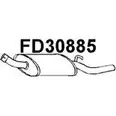 Задний глушитель VENEPORTE 6TT9Q Z 2706581 7KPAE FD30885