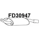 Задний глушитель VENEPORTE QDNV VC FD30947 2706622 D7D1R