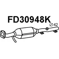 Катализатор VENEPORTE 2706623 I5K8F0M 4DH 2Q FD30948K изображение 0