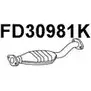 Катализатор VENEPORTE 2706645 KPM37F FD30981K M0OY 0T