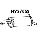 Задний глушитель VENEPORTE 1C3 G1 FIV0S6T 2706877 HY27059 изображение 0