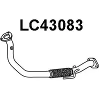 Выхлопная труба глушителя VENEPORTE LC43083 YEAAY IS DB8V8F 2707107 изображение 0