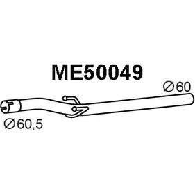 Выхлопная труба глушителя VENEPORTE ME50049 7TXFNO 1TJU CQ 2707362 изображение 0