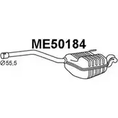 Задний глушитель VENEPORTE WVTGC35 ME50184 ENTU 5C 2707473