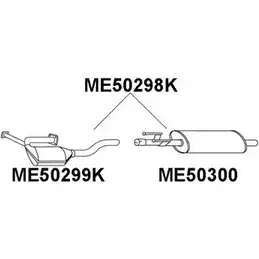 Катализатор VENEPORTE ME50299K K2 C4AK QJMTZV2 2707564