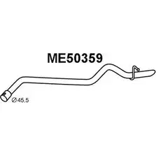 Выхлопная труба глушителя VENEPORTE 2R04 E SKF8I 2707621 ME50359 изображение 0