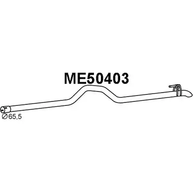 Выхлопная труба глушителя VENEPORTE 7QVQX ME50403 CG 0Y4 2707658