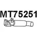 Выхлопная труба глушителя VENEPORTE 2707744 AYNVZ MT75251 ZM9 0N изображение 0