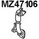 Выхлопная труба глушителя VENEPORTE 2707948 DKO2 0 MZ47106 6WIIBK