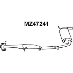 Задний глушитель VENEPORTE 8YM4YKU 2707999 2RL GL MZ47241 изображение 0