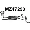 Выхлопная труба глушителя VENEPORTE 2708045 YW7K 6 182RQ93 MZ47293 изображение 0