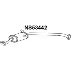 Передний глушитель VENEPORTE NS53442 JT7G R C3AG3Q 2708391