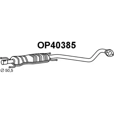 Резонатор VENEPORTE OP40385 LUA3H6B 2708694 KX4PT M4